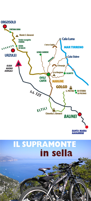 Itinerari Trekking in Sardegna Centro Orientale